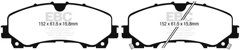 EBC - Front Redstuff Pad PN DP33036C