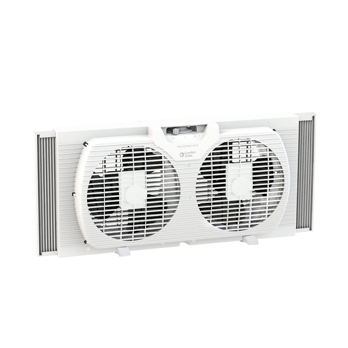 Comfort Zone 9" Twin Portable Window Fan