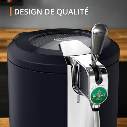Krups Beertender Compact Ultimate draft beer machine Perfect foam and temperature 5 L kegs YY5603FD