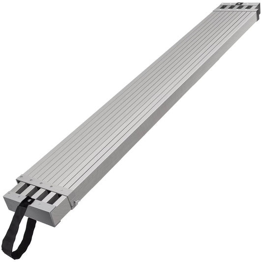 VEVOR Telescoping Aluminum Work Plank, 8 - 13 Feet 500 lb Capacity, 12.5 in Width Aluminum Scaffold Plank - Product image 1