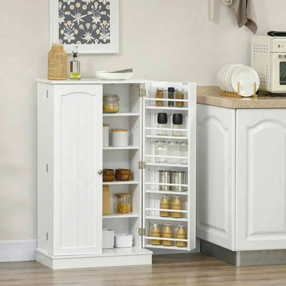 Spaco 17 - Tier Kitchen Small Pantry Cabinet with 2 Doors and 6 Adjustable Shelves, Cabinet Pantry - Product image 46