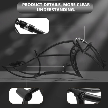Tracer Signature Pro E - Bikes Frame with Fork, for 26" 3.0, 4.0 Fat Tire, Coaster Brake/Disc Brake - Product image 7