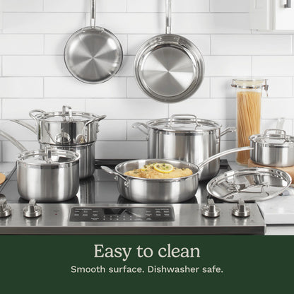 Cuisinart Multiclad Pro Triple Ply 12 - Piece Stainless Steel Cookware Set - Product image 3