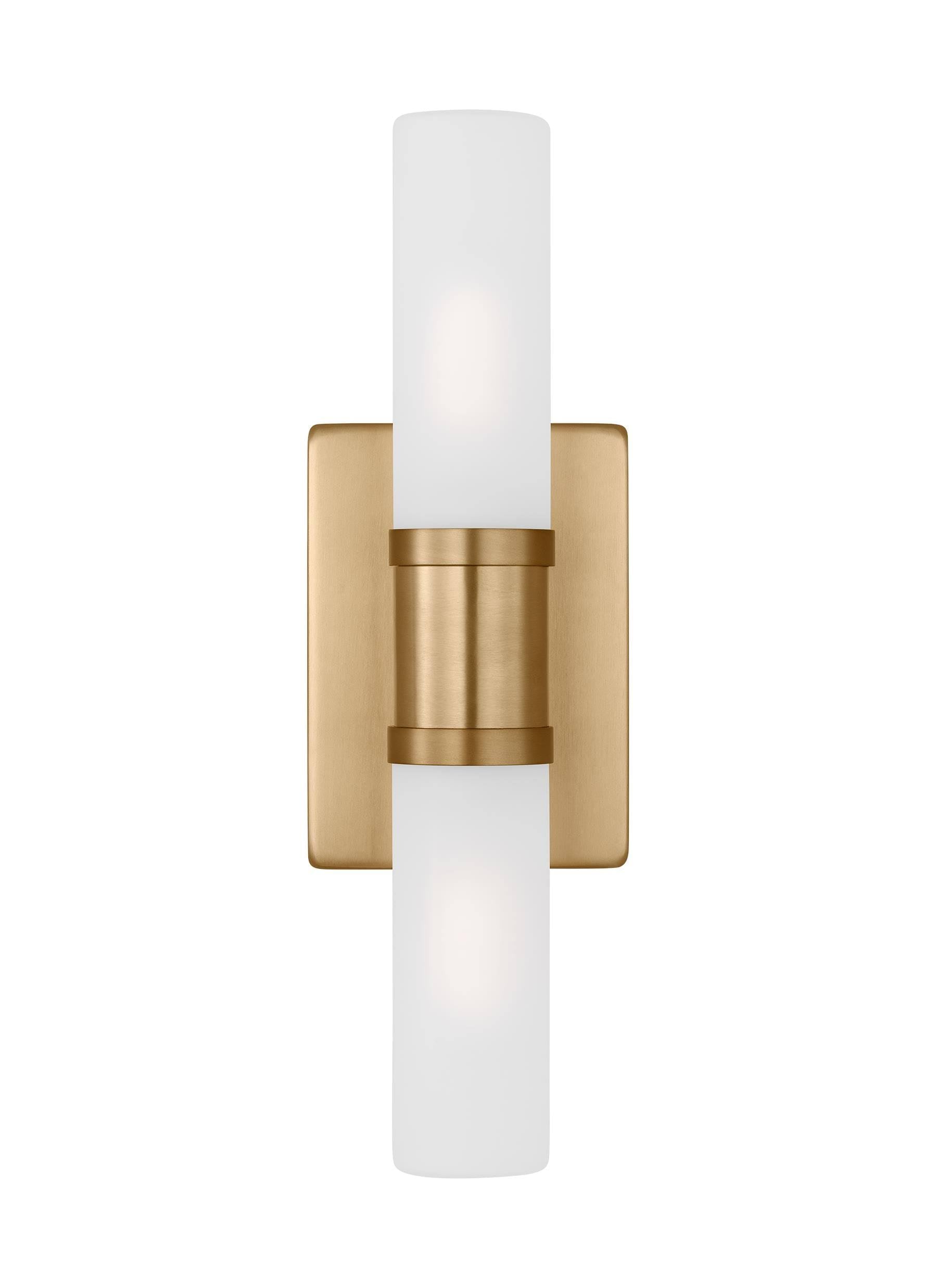 Keaton Two Light Bath Vanity in Satin Brass - Product image 1