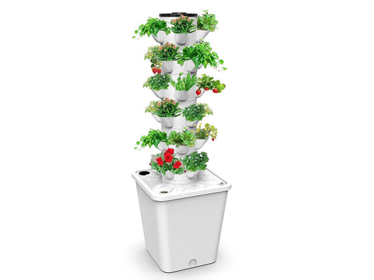 Tower Garden Hydroponics Growing System, Indoor Smart Garden, Nursery Germination Kit Including Smart Plug - Product image 1