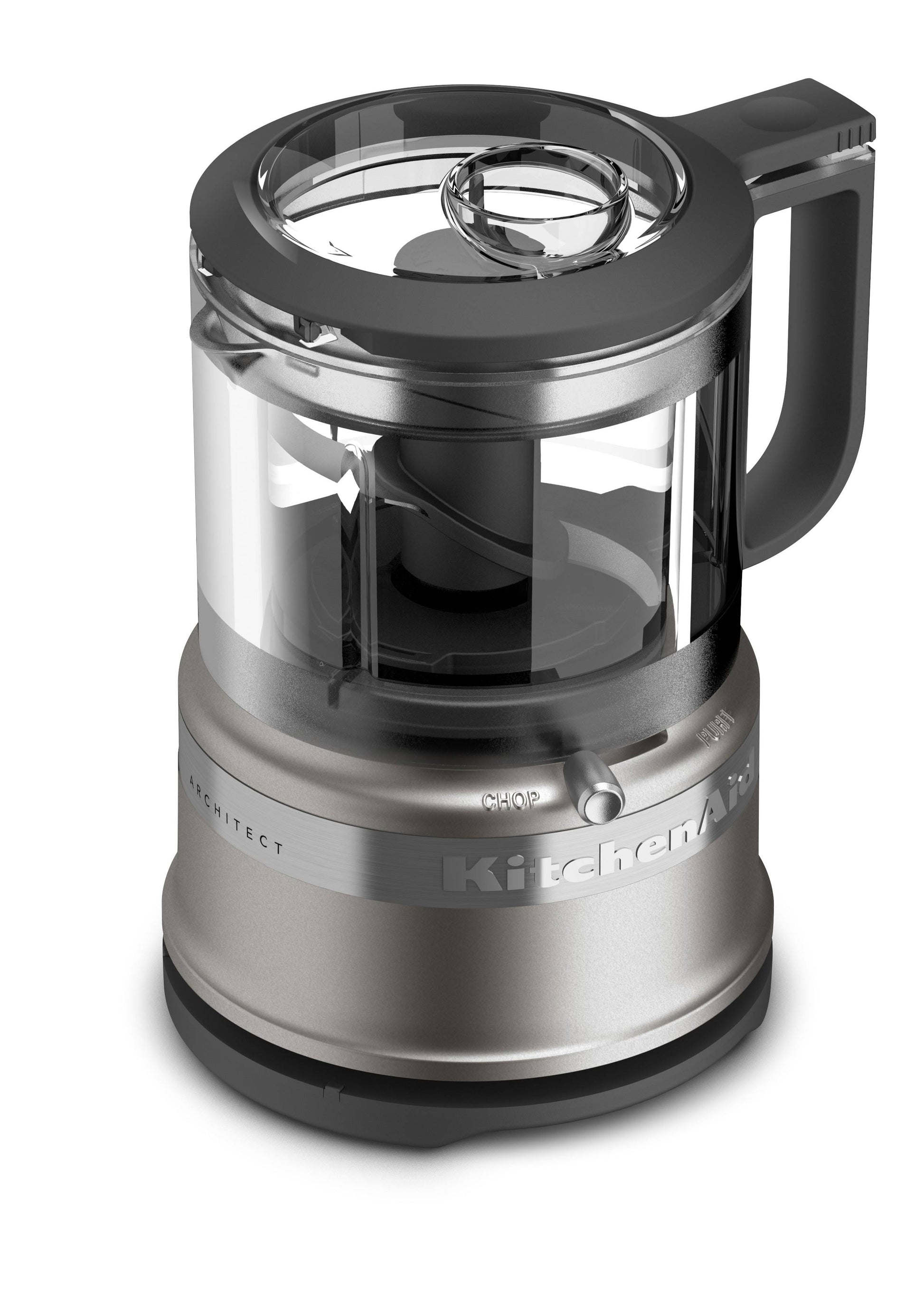 KitchenAid 3.5 Cup Mini Food Processor - KFC3516 - Light Silver - Product image 1