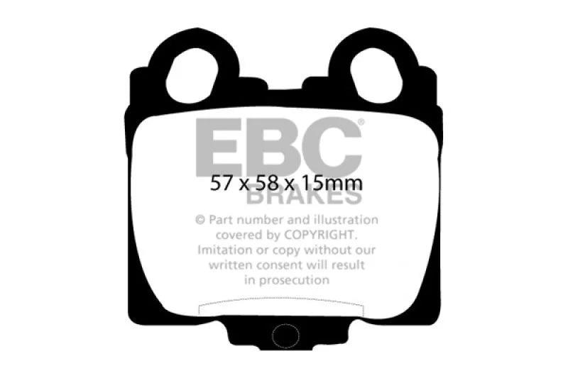 EBC - Rear Greenstuff Pad PN DP21224