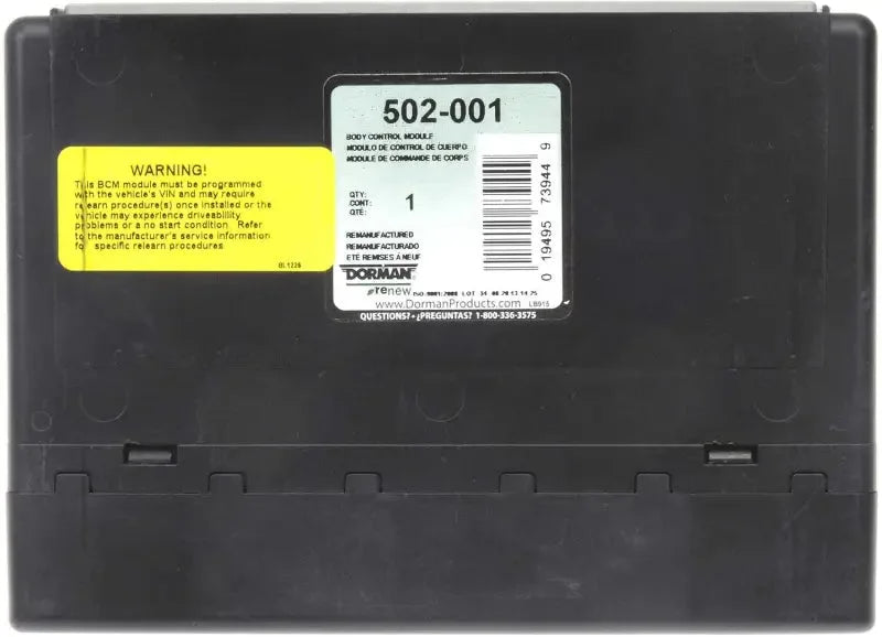 502-001 Dorman Body Control Module