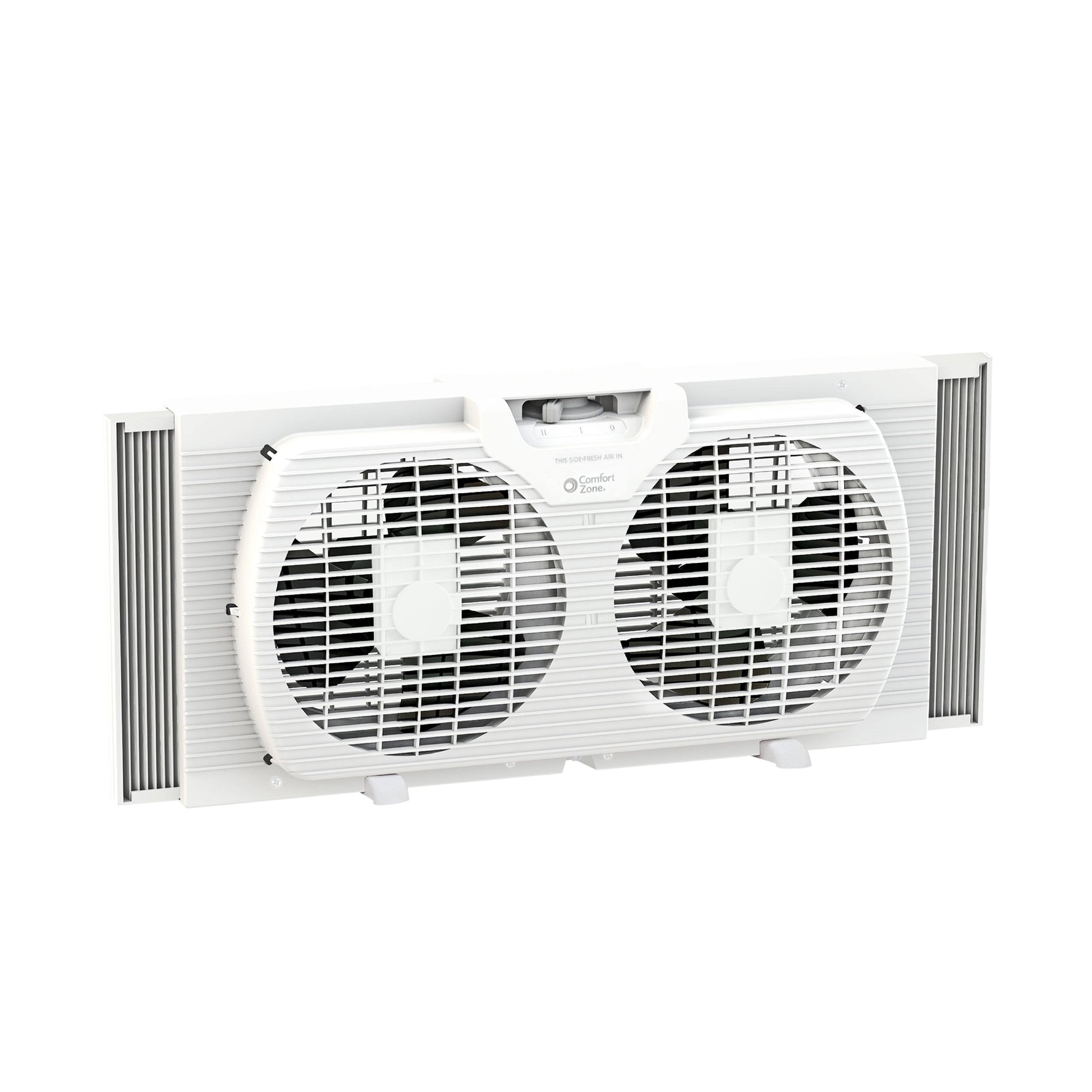 Comfort Zone 9" Twin Portable Window Fan