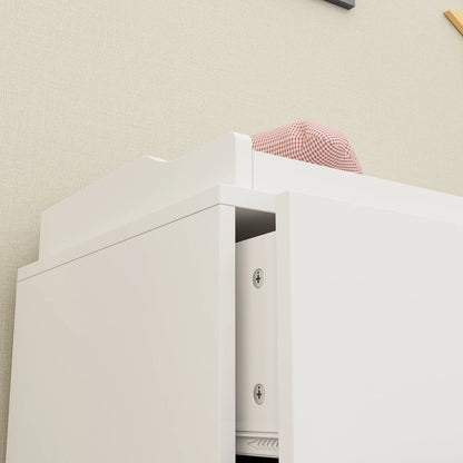 OXYLIFE 45" Baby Nursery Changing Table Dresser with 4 Drawers and Shelf for Nursery Room, White - Product image 38