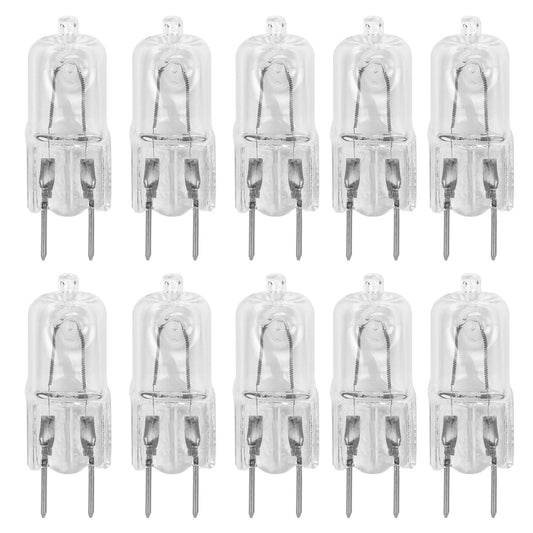 12Vmonster 10 Pack G8 20watt 120V Halogen Light Bulbs JCD Type 110V 130V 20W T4