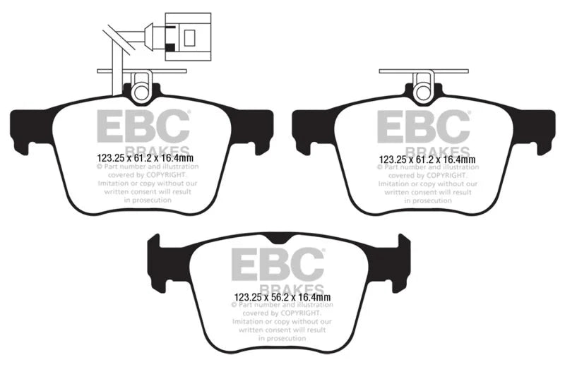 EBC - Rear Bluestuff Pad PN DP52295NDX