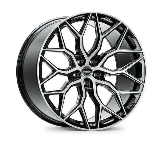 Vossen HF-2 20" 5x114.3 Wheel in Brushed Gloss Black