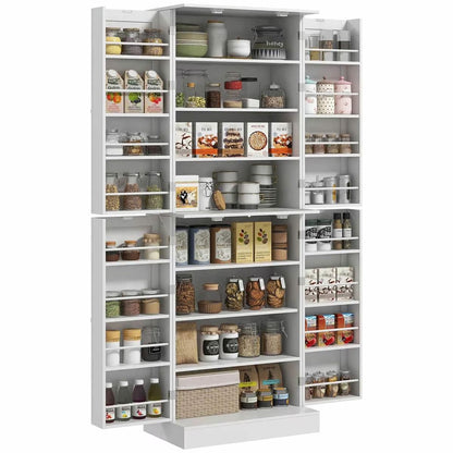 Spaco 17 - Tier Kitchen Small Pantry Cabinet with 2 Doors and 6 Adjustable Shelves, Cabinet Pantry - Product image 9
