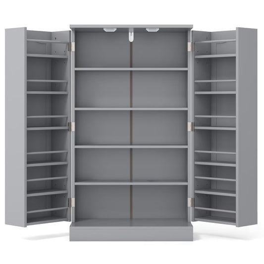 Spaco 17 - Tier Kitchen Small Pantry Cabinet with 2 Doors and 6 Adjustable Shelves, Cabinet Pantry - Product image 1