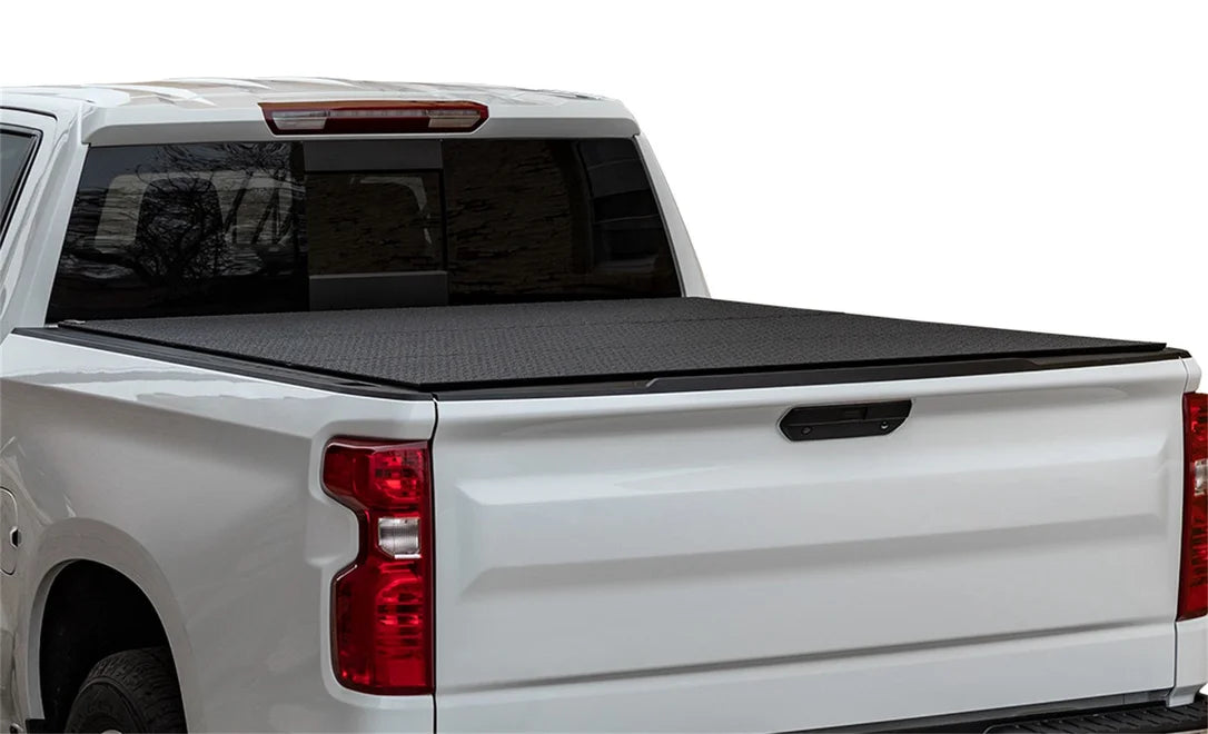 Access B0050119 - 2024 Toyota Tacoma 5ft Bed LOMAX Pro Series Tri-Fold Bed Cover - Black Diamond Mist
