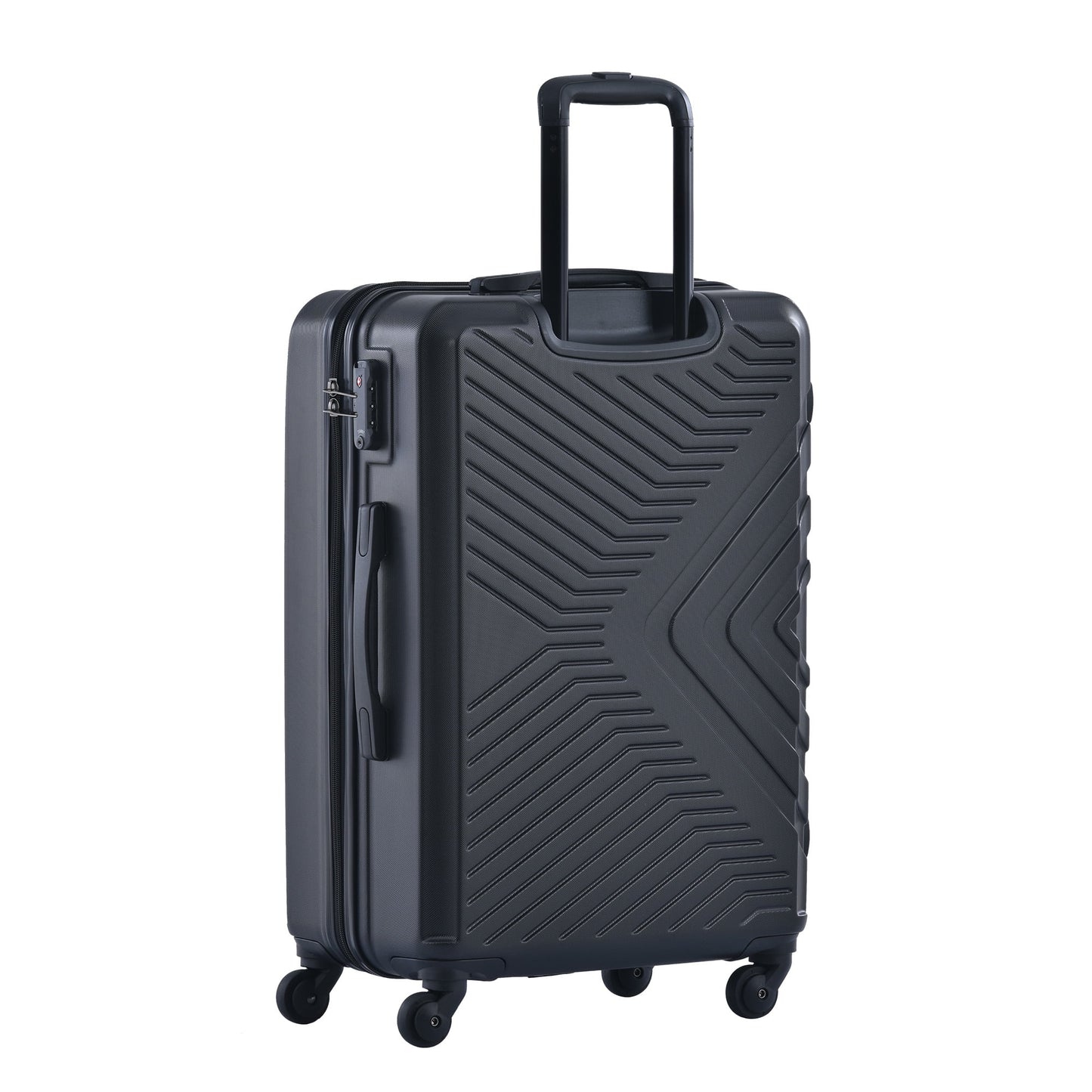 3 Piece Blue Luggage Travel Set, 20" 24" 28" Carry on Luggage with Spinner Wheels - Product image 24