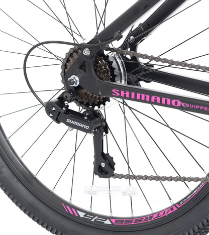Kent Genesis 26 In. Maeve Women'S Mountain Bike, Black and Pink
