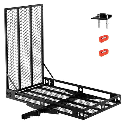 500 LBS Hitch Mount Cargo Carrier with Foldable Ramp, Heavy-Duty Mobility Scooter Wheelchair Carrier for - Product image 11