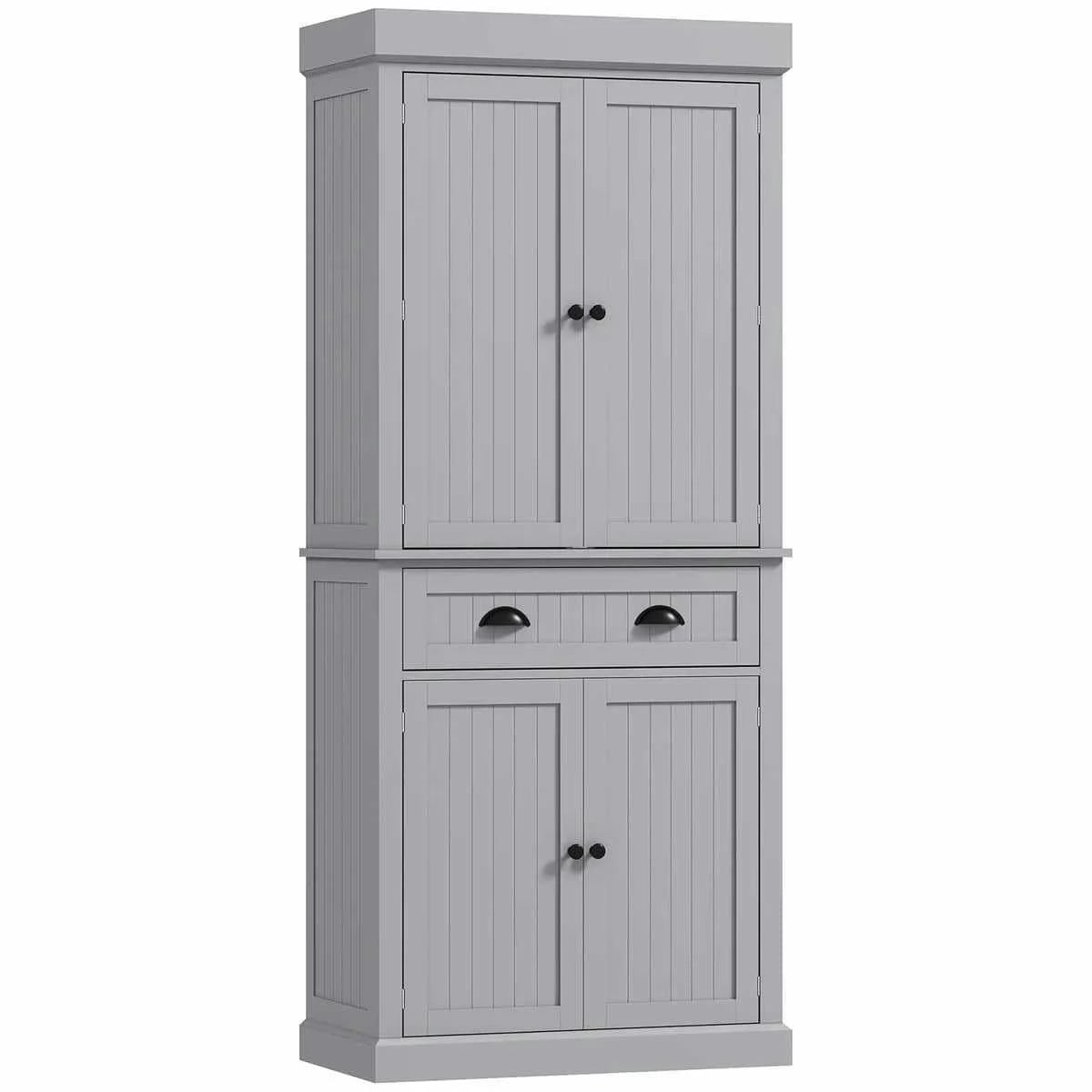 Spaco 17 - Tier Kitchen Small Pantry Cabinet with 2 Doors and 6 Adjustable Shelves, Cabinet Pantry - Product image 34