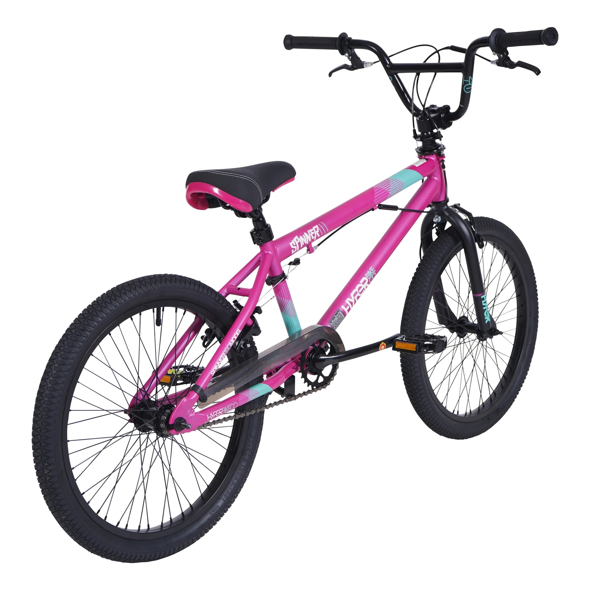 20" Hyper Bicycles Girl'S Spinner BMX Bike for Kids, Pink, Age Group 8 to 13, Child, Tween - Product image 4