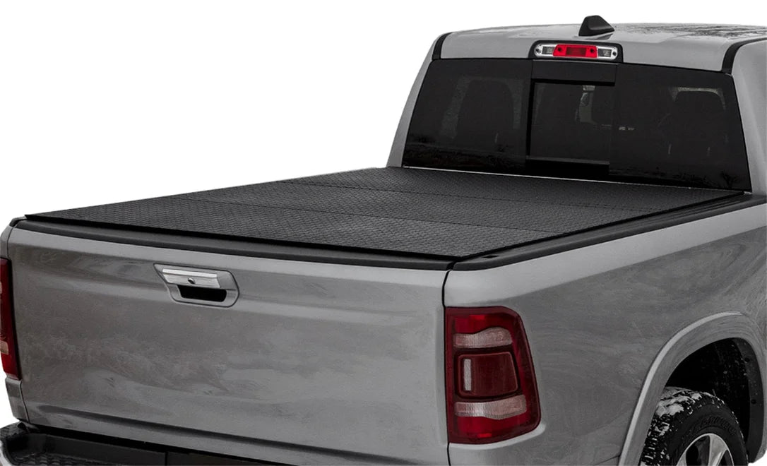 Access B4040069 - LOMAX Tri-Fold Cover 2019+ RAM 2500/3500 6.4ft Bed - Black Diamond Mist